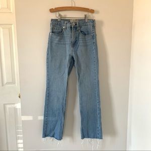 Everlane high rise jeans